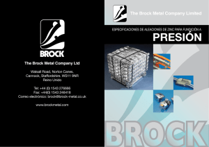 presión - Brock Metal