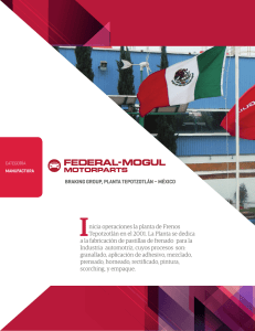 Federal Mogul - Premio Nacional de Calidad