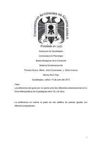 1 Autónoma de Guadalajara Licenciatura en Psicología Bases