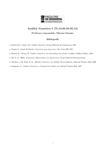 Análisis Numérico I (75.12-95.04