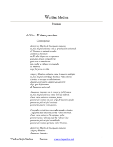 Poemas de Waldina Medina - Arte poética