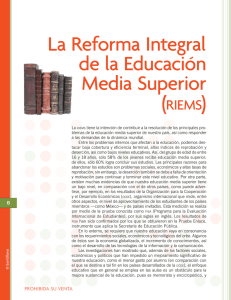 "La Reforma Integral de la Educación Media Superior" en formato PDF