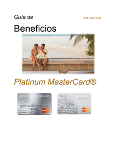 Seguros y Servicios Platinum MasterCard