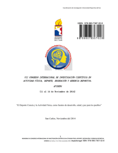 Memorias del Congreso 2014 con ISBN