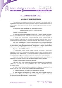 Anuncio 201603527 - Boletín Oficial de la Provincia de Burgos