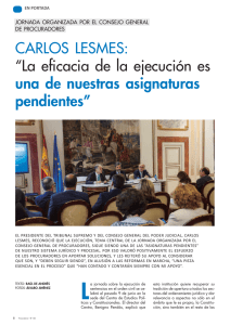 En Portada - Consejo General de Procuradores de España