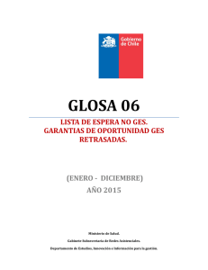 Informe Glosa 06 4to Trimestre 2015