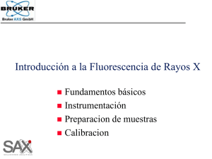 Introducción a la Fluorescencia de Rayos X