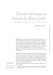 El retorno a lo humano en Gravedad, de Alfonso Cuarón