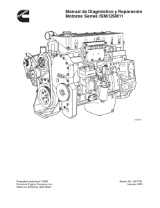 Manual de Diagnóstico y Reparación Motores Series ISM/QSM11
