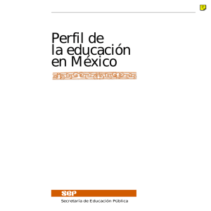 Perfil de la educación en México