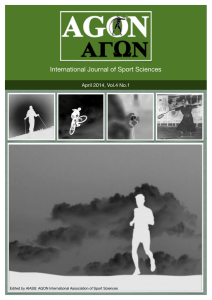 Agon - International Journal of Sport Sciences