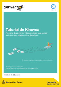 Tutorial de Kinovea en español aquí