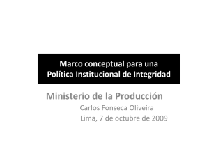 público - Ministerio de la Producción