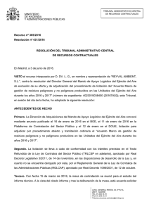 0431/2016 - Ministerio de Hacienda y Administraciones Públicas