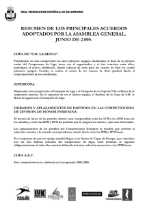 resumen asamblea 2003. . - Real Federación Española de