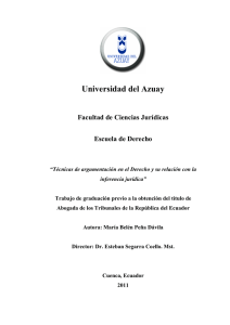 capitulo i - DSpace de la Universidad del Azuay