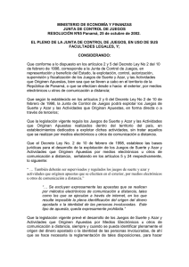 Reglamento N65 Espanol - Ministerio de Economía y Finanzas