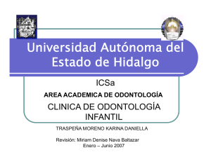 area academica de odontología - Universidad Autónoma del Estado