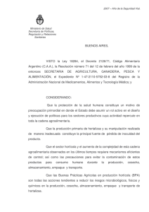 BUENOS AIRES, VISTO la Ley 18284, el Decreto 2126/71, Código