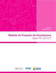 Módulo de Proyecto de Arquitectura Saber Pro 2015-2