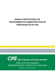 manual institucional de procedimientos administrativos de