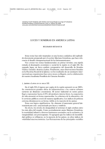 luces y sombras en america latina - Pontifical Academy of Social