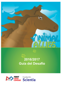 Guía del Desafío Animal Allies 2016/2017