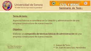 Ingeniería Civil - Universidad de Sonora