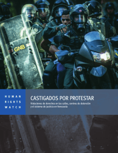 CASTIGADOS POR PROTESTAR