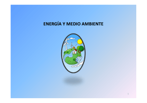 ENERGÍA Y MEDIO AMBIENTE