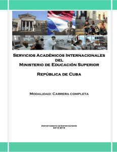 Español - Ministerio de Educación Superior de la República de Cuba