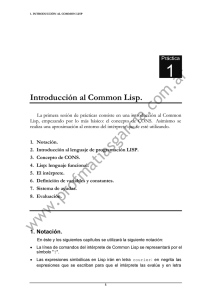 Introduccion a Common LISP - Profesor Matias E. Garcia