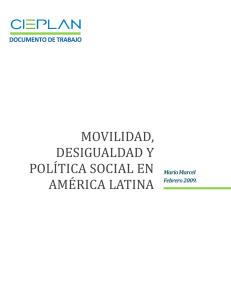 Movilidad, desigualdad y política social en América latina