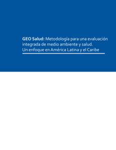 GEO Salud: Metodología para una evaluación integrada de