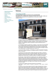 Noticias - Universidad de Cantabria
