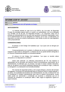 informe ucsp nº: 2014/057
