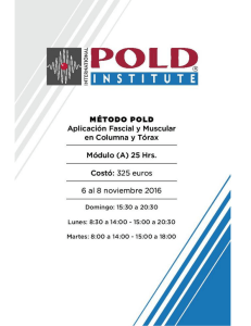 Formación Método Pold - Congreso Fisioterapia | Inicio