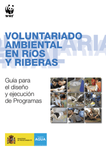 Voluntariado en Ríos.indd - Ministerio de Agricultura, Alimentación y