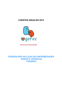 Cuentas anuales 2012