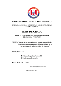 tesis de grado - Repositorio UTC - Universidad Técnica de Cotopaxi