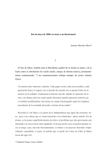 Dos de mayo de 1808: entorno a un bicentenario