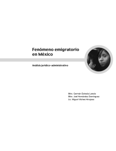 Fenómeno emigratorio en México - Universidad Iberoamericana León