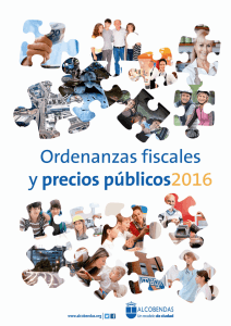 Ordenanzas Fiscales - Ayuntamiento de Alcobendas