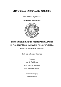 UNIVERSIDAD NACIONAL DE ASUNCI´ON Facultad de Ingenierıa