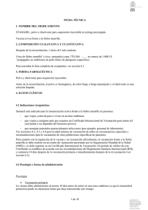 Stamaril - Agencia Española de Medicamentos y Productos Sanitarios