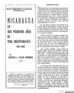 Nicaragua en sus primeros años de vida independiente