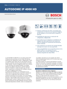 autodome ip 4000 hd - Bosch Security Systems