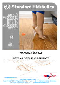Manual técnico suelo radiante
