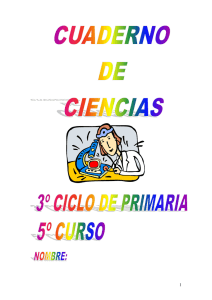 Cuaderno de Ciencias - El CSIC en la Escuela
